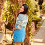 Abeneya Nethran Instagram - The LAST SLIDE >>> is my favourite 🫠🩵 Pc @iam.anchana #insta #abeneya #instagram