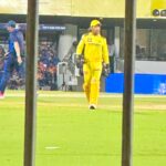 Abeneya Nethran Instagram – My 11.11 wish (I.e my childhood wish ) came trueeeeeee🥺🥺yesss!!! I cried apart when he played the match today which was reallyyyyyyyyyy unexpected 🫠🫠🫠🫠🥺🥺
And ukw this was  the 1st ever match on live for me🥺🎥 
That 10 yr old ABE would be soooo muchh happier nowwww! As I am now who became a huge fan and had a huge respect on Namma THALA DHONI @mahi7781 from the World Cup match where they won after 28 years😌❤️ IDHU PODHUM ENAKU❤️🫠

Avaru vandhapo…! That GOOSEBUMPS moment AND THE TEARS ON MY EYES😭 I didn’t even expect that I would get tears!! 
It was that emotional moment for me who just accomplished one of the childhood wish of KUTTY ABEEE ! 
Huge respect to him 🫡 as alwayssss!!

My one best dayyy to be cherished!!!!!! 🥺

Csk!!!!!!! 💛

Pc- @iam.anchana 🥺🥺🫂🫂

#dhoni #csk #ipl #match #abeneya #instagram #1111 #makeawish #mahi