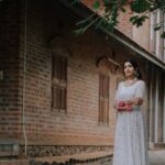 Abeneya Nethran Instagram - கண்களின் வழியே காதலும் கனவுகளும் 🤍 Beautiful Anarkali- @radhi_frills Pc : @_david_photography #abeneya #kanakaanumkaalangal #paaru #paarvathy #kkk #photooftheday