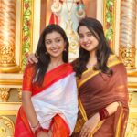 Abeneya Nethran Instagram - 🤍🤎⛪️ Pc- @iam.rethika @__.gocool__ #abeneya #anchana #instagood #sisters #weddingvibes