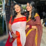 Abeneya Nethran Instagram – 🤍🤎⛪️ 

Pc- @iam.rethika @__.gocool__ 

#abeneya #anchana #instagood #sisters #weddingvibes
