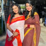 Abeneya Nethran Instagram – 🤍🤎⛪️ 

Pc- @iam.rethika @__.gocool__ 

#abeneya #anchana #instagood #sisters #weddingvibes