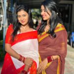 Abeneya Nethran Instagram – 🤍🤎⛪️ 

Pc- @iam.rethika @__.gocool__ 

#abeneya #anchana #instagood #sisters #weddingvibes