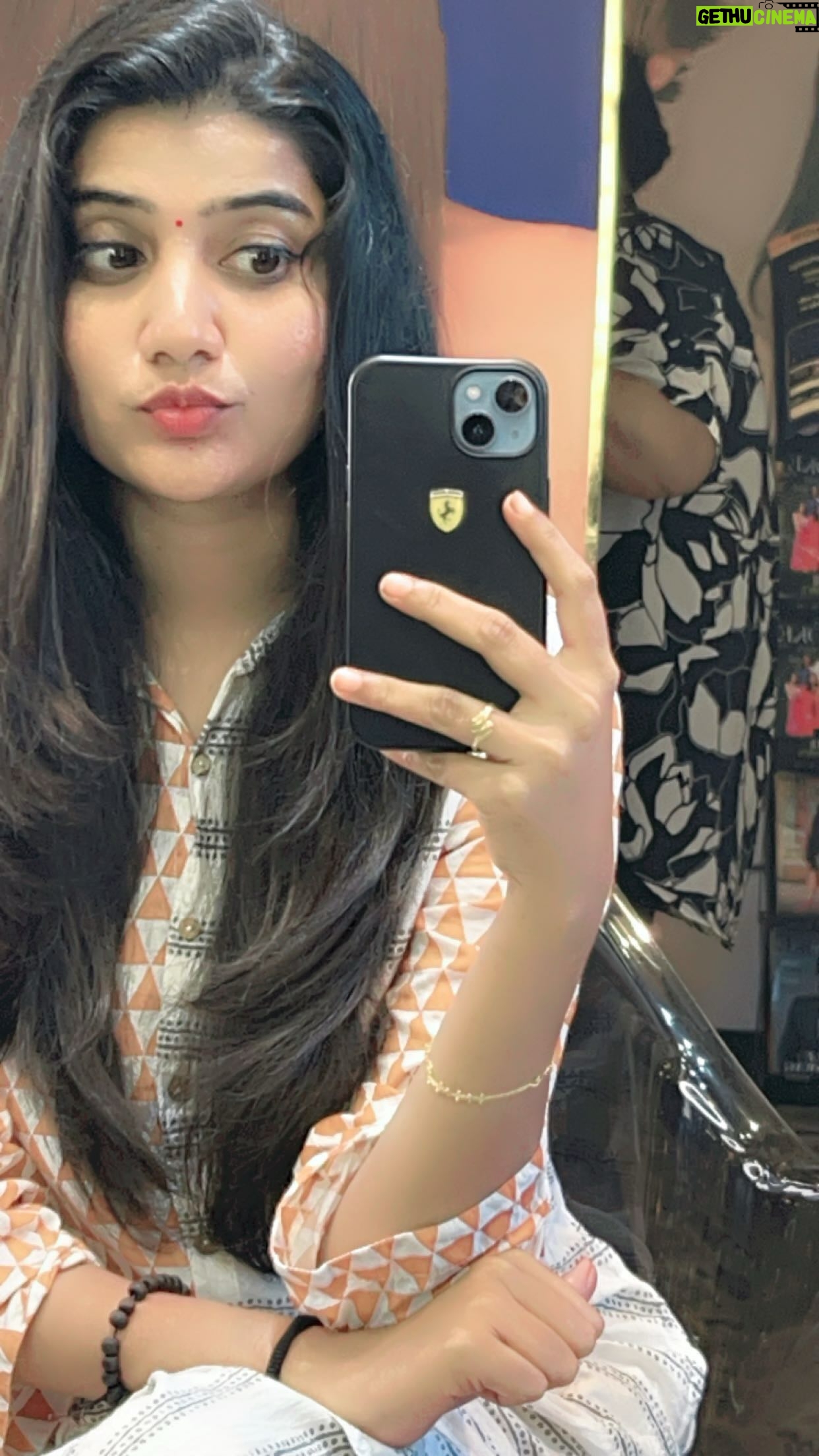 Abi Navya Instagram - New look new hairstyle 🥰🥰 @dphairdo @toniandguy.kolathur