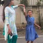 Abi Navya Instagram – Abiramiyeeee❤️❤️😘 @fashion1atelier 
@dhecinababy