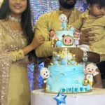 Abi Navya Instagram – Dhruv’s 1st birthday celebration cake by @food_lamour
 @abinavya @deepak_chinky 
💓💓
Birthday cake – @food_lamour
.
.
.
#birthdaycelebration #birthdays #birthday #chennaicakes #chennai #kolathur #vinayagapuram #villivakkam #