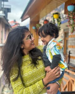 Abi Navya Instagram - My little super hero ❤️❤️ 🥰 #manalidiaries😍