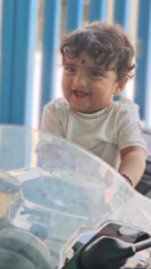 Abi Navya Instagram - Son of biker be like🤍 @deepak_chinky Thala vibe❤️‍🔥❤️‍🔥❤️‍🔥❤️‍🔥 Vc : @dinezkrishnan27 anne 💥🤍 Ec: @jeeva_wanderer kuty anne ✨👍 #dhruv#deepabi❤️‍🔥