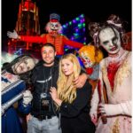 Abigail Breslin Instagram – Thank you @unistudios for treating us to a scare-tastic evening at #halloweenhorrornights !!!!!!