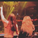 Abigail Breslin Instagram - always love getting to sing with my buddy @steveaoki 💃🏼🪩 #longhairdontcare 😂