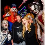 Abigail Breslin Instagram - Thank you @unistudios for treating us to a scare-tastic evening at #halloweenhorrornights !!!!!!