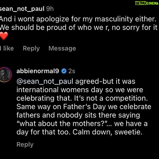 Abigail Breslin - 4.6K Likes - when u try to make an international womens day post and are met with this kinda bullshit. *cue me sighing loudly and aggressively*