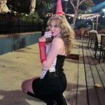Abigail Zoe Lewis Instagram - Queen of ♥️’s - happy halloween xoxo #halloween #queenofhearts #explore #explorepage