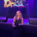 Abigail Zoe Lewis Instagram - I’m so grateful for receiving these two awards for “Best young actress in a voice over performance” & “Best young actress in a commercial” thank you so much to the @yeaawards 🤍 #yeaawards #youngentertainerawards #actress