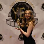 Abigail Zoe Lewis Instagram - I’m so grateful for receiving these two awards for “Best young actress in a voice over performance” & “Best young actress in a commercial” thank you so much to the @yeaawards 🤍 #yeaawards #youngentertainerawards #actress
