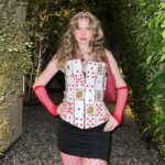 Abigail Zoe Lewis Instagram - Queen of ♥️’s - happy halloween xoxo #halloween #queenofhearts #explore #explorepage