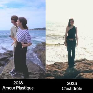 Adèle Castillon Instagram - Merci pour l’accueil chaleureux que vous faites à ce nouvel extrait de mon album, 
Entre ça, la sortie de mon premier album qui arrive à grands pas, mes deux premières dates bientôt sold out et Napoléon qui place « Amour Plastique » en #5 Shazam Monde et dans la story d’Hailey Bieber, la vie est folle !!! 

Merci de me suivre dans cette nouvelle aventure 🫶🏻 
 
Le lien de pré-commande de l’album est dans ma bio 🫢

 📷 @theolefoll