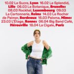 Adèle Castillon Instagram - 🤯 ON SE VOIT OÙ ? Ouverture de la billetterie à 10h ! J’ai hâte de vous rencontrer et de chanter PRD avec vous 🎉 Photo @remibesse