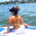Ada Nicodemou Instagram - Didn’t catch anything but it was so nice to be on the water 🐟☀️