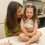 Ada Nicodemou Instagram - Happy birthday gorgeous girl, can’t believe you are 3!! Love you very much. You always make me laugh ❤️