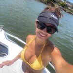 Ada Nicodemou Instagram - Didn’t catch anything but it was so nice to be on the water 🐟☀️