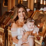 Ada Nicodemou Instagram - Where does the time go?! 😱 Throwback to my beautiful Sofia’s christening 3 years ago ❤️ 📸: @elizajade
