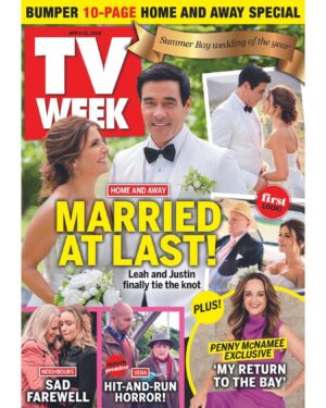 Ada Nicodemou Instagram - Here’s a sneak peak look at some more photos from Leah & Justin’s wedding 💒 Plus, check us out this week on the cover of @tvweekmag ⭐️ Don’t miss the wedding of the year, April 9th on @channel7 📺 #homeandaway 

📸 @jeremygreive