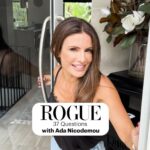Ada Nicodemou Instagram - Since #Vogue has obviously lost my number, I thought I’d go ‘Rogue’ with my own 37 questions 😂🏡