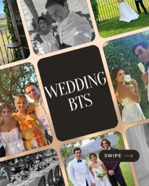 Ada Nicodemou Instagram - Swipe for a look behind the scenes of Leah & Justin’s #HomeandAway wedding 🤍 So proud of all the cast and crew who worked so hard on this one ⭐️ The wedding continues tonight on Channel 7 👰🏽‍♀️