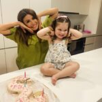 Ada Nicodemou Instagram - Happy birthday gorgeous girl, can’t believe you are 3!! Love you very much. You always make me laugh ❤️