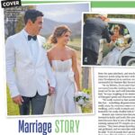 Ada Nicodemou Instagram - Excited to be on the cover of this week’s @binge guide to celebrate Leah & Justin’s wedding with @__jamesstewart__ 👰🏽‍♀️🤵🏻 Don’t miss the wedding of the year, airing April 9th at 7pm on @channel7 ⛪️ Read the full story in The Binge Guide, which can be found inside The Sunday Telegraph (NSW), Sunday Herald Sun (VIC), The Sunday Mail (QLD) and Sunday Mail (SA) this weekend.