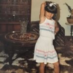 Ada Nicodemou Instagram – Always striking a pose 🪩 #throwbackthursday how’s the carpet and furniture in our ‘good lounge room’ 😂