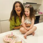 Ada Nicodemou Instagram - Happy birthday gorgeous girl, can’t believe you are 3!! Love you very much. You always make me laugh ❤️