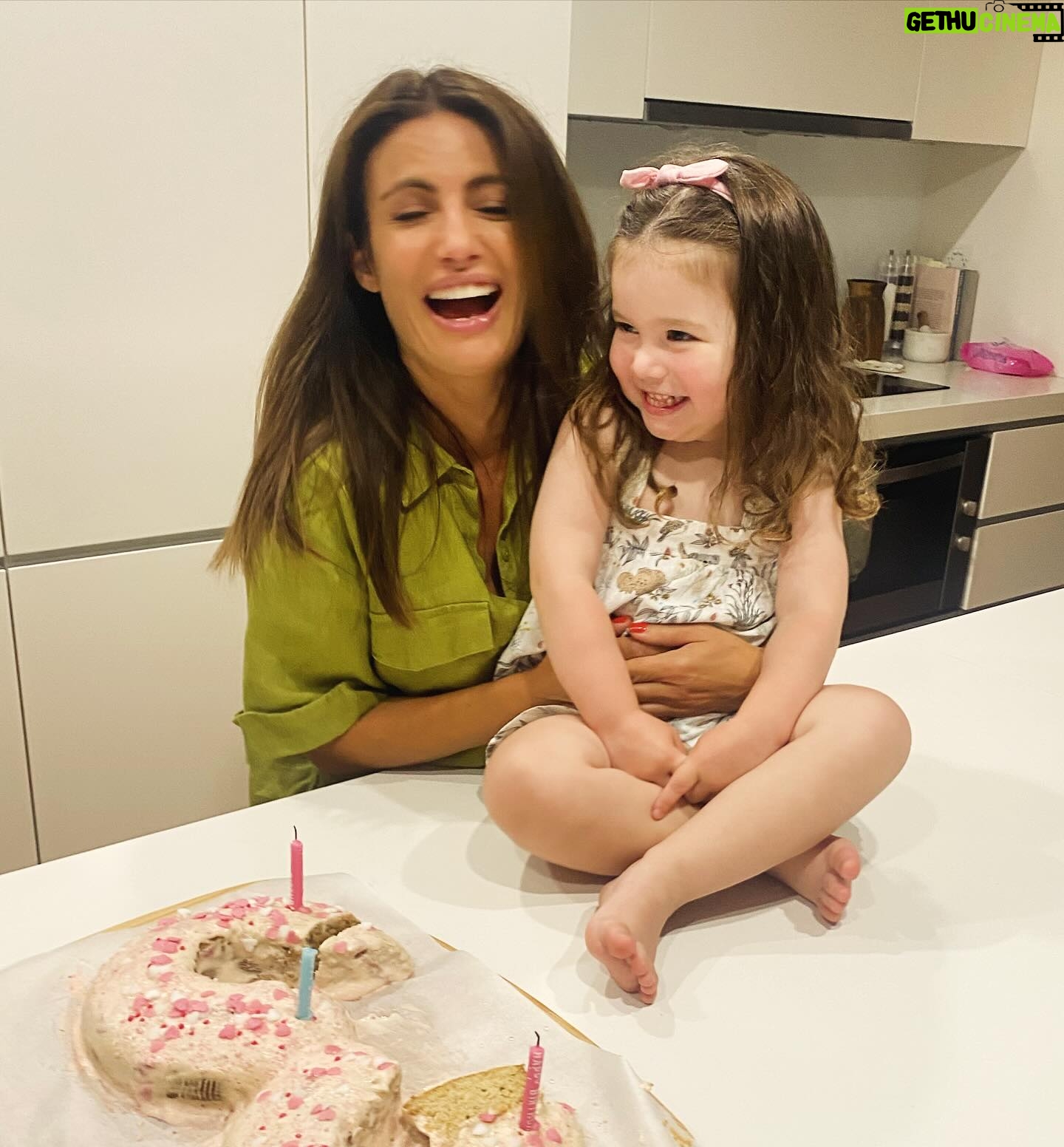 Ada Nicodemou Instagram - Happy birthday gorgeous girl, can’t believe you are 3!! Love you very much. You always make me laugh ❤️