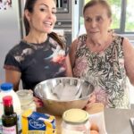 Ada Nicodemou Instagram - Back with another of Mums delicious Greek recipes! 🤩 Galaktoboureko aka Greek Vanilla Slice! 🍰 Swipe for all the steps 👩🏽‍🍳 What should we make next? 👀