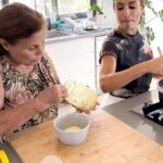Ada Nicodemou Instagram - Back with another of Mums delicious Greek recipes! 🤩 Galaktoboureko aka Greek Vanilla Slice! 🍰 Swipe for all the steps 👩🏽‍🍳 What should we make next? 👀