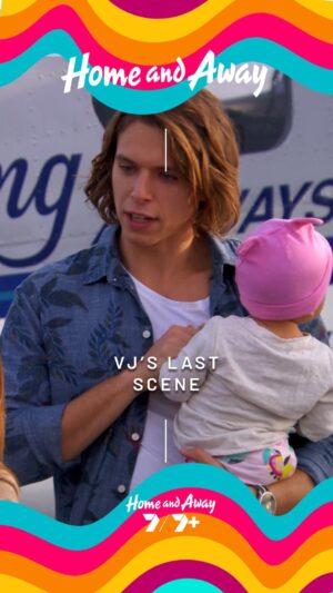 Ada Nicodemou Instagram - #ThrowbackThursday: VJ’s last scene ✈️ 

#HomeandAway Mon-Thur at 7.00 on 7 and 7plus