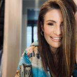 Ada Nicodemou Instagram - Always nice to have a bit of girl time, had so many laughs last night with an old friend ❤️ shirt by @theflatironlabel 💄lip colour @melissagigliotticosmetics