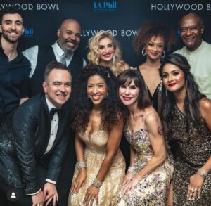 Adassa Instagram - This luminous group brought 🪄 magic to the stage, so glad to have been a part of it! ❤️@iamsusanegan @adamjlevy Levy @syndeewinters @jmiglehart @shoba_narayan @anneliesevanderpol the super talented students of @weareocsa and of course #Maestrothomaswilkens and the #laphil with @brauhala conducting and on piano keeping us all on time and singing our best! Thanks to everyone at the @hollywoodbowl and @Disney Concerts 🎶📸 #VisualVibes #adassaofficial