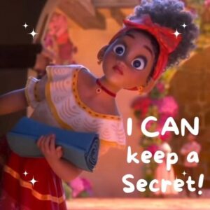 Adassa Instagram - 🤫 Hi this is Dolores, I know everybody thinks I’m “chismosa” but I CAN actually keep a secret, can you? #Encanto #DoloresMadrigal #Secret #adassaofficial #disneyanimation #disney #disneymusic