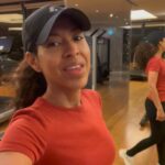 Adassa Instagram - 4:30 am workout before dress rehearsal! #taipei #mnaclub #disney #tour