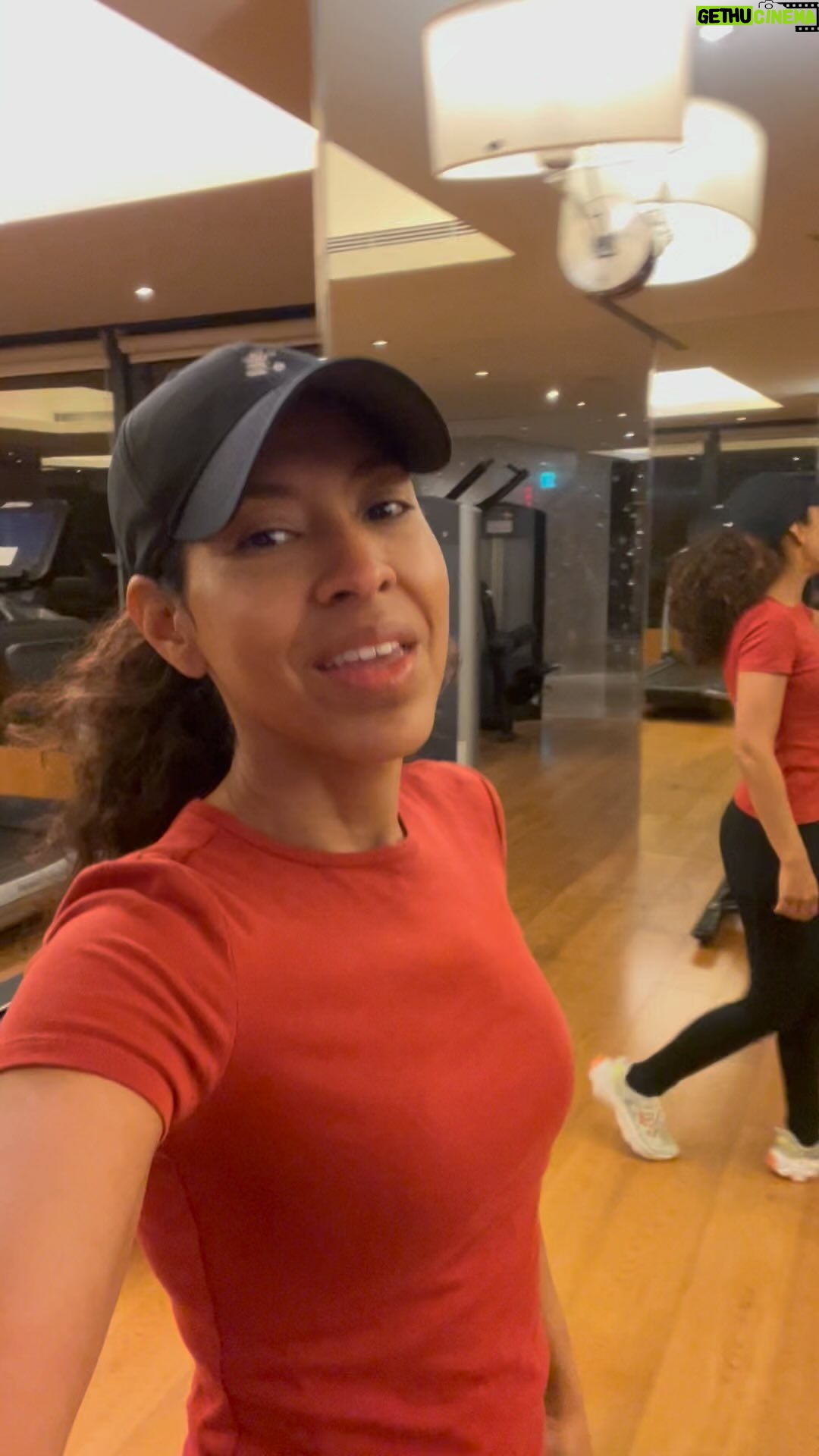 Adassa Instagram - 4:30 am workout before dress rehearsal! #taipei #mnaclub #disney #tour
