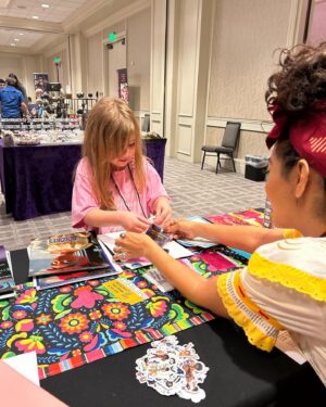 Adassa Instagram - Here @allcondfw having such a great time with sooo many #encanto fans! I'll be here till Sunday, can't wait to meet you live! #cosplay #comicon #fans #encanto #doloresmadrigal #dallastx #adassaofficial 🦋