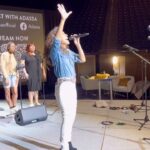 Adassa Instagram - Soundcheck before #womensconference at #themarriottcenter #adassaofficial it’s gonna be fun! 👏@shadowmountainpub @deseretbook