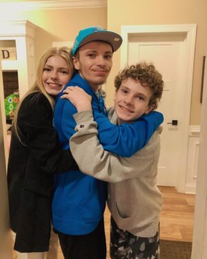 Addy Miller Instagram - april is autism awareness month!
 
anyone who knows me knows how hard i strive to keep my private life private. however, anyone who knows me also knows that my little brothers are my pride and joy! so let me be annoying for a moment.
 
I am so insanely proud of these two and how they continue to challenge our expectations! they’re both athletes, competing in soccer, basketball, cross country, and track, and they work so hard!
 
in every new sport they take on, they somehow become pros in a matter of weeks. drew and rylan are currently in their first season of track and are already placing - im just mind blown!
 
while navigating their interests and passions, they’ve always maintained hearts of gold. they’ve made being an older sibling a delight and so impossible to be living so far away from them.
 
long story short, im just so proud of them and i miss them every day :)