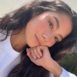 Adeline Rudolph Instagram - Tb to curly Addie 👩🏻‍🦱
