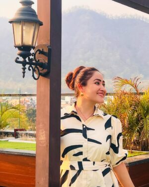 Aditi Sajwan Instagram - Missing my retreat 🏔️
Mountains or beach vacay ? What do you crave for ??🫶🏻