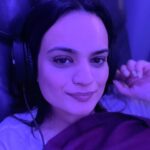 Aditi Singh Sharma Instagram - Sitting on my favourite seat on my most preferred domestic aircraft, giving the cabin crew my complicated tea & snack orders, scrolling through my social media watching the numerous posts everyone has posted, looking out the window while taking off seeing the beautiful lights disappear into darkness, taking more time to select what movie to watch than the movie running time itself, feeling grateful coming back from a gig in my birth city with a heart full of so much love from people, the wait to get home rest & head out for the next one, ahh .. the life of a blessed #artist ❤️ #grateful