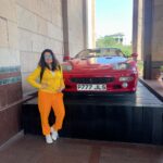 Aditi Singh Sharma Instagram - Welcome to Dilli ki raeesi. 💰 #Delhi #ferrari