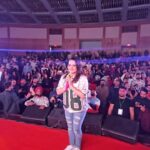 Aditi Singh Sharma Instagram - Thank you IIM #Jammu .. so overwhelmed by your love. ❤️🙏🧿 Thank you team for putting up an amazing gig, the prime reason for getting so much love. 🔥 @vinit_arora59 @vinod.vishwakarma @moin1824 @rashid_khan90 @samriddha_mohanta @umedjadeja @makeupbyanshu @abhijitdey2809 @isameer_singh @paawonb @shanemacwan #ADTlive #mystagemypeople #teamADT #spreadlove